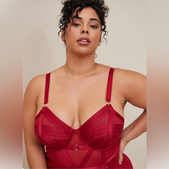 Torrid - Cut Out Strappy Chemise - Picture 3 of 10